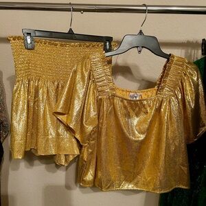 ***SOLD***Queen of Sparkle Short Set
